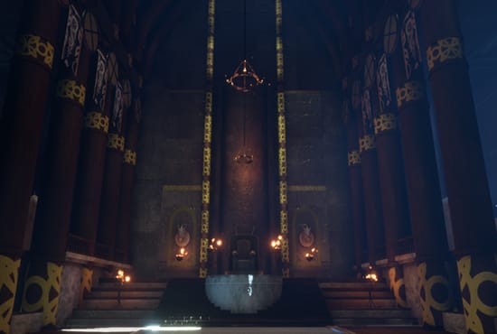 Video Game Backgrounds Environments Design Services Fiverr - gothic church roblox