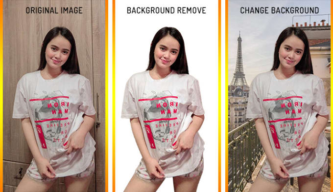 Gig Preview - Do background removal retouching  enhancement image