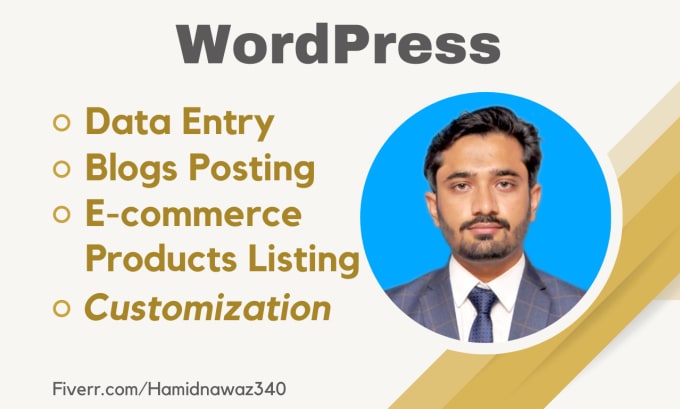 Bestseller - do wordpress data entry and ecommerce product listing