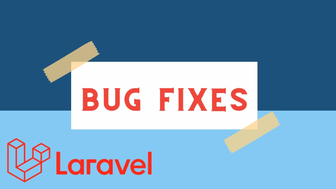 Gig Preview - Laravel is a bug fixing expert