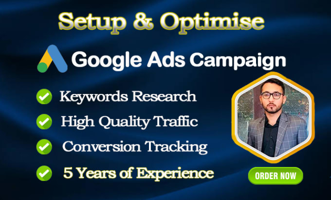 Gig Preview - Set up google ads adwords PPC campaign and manage it