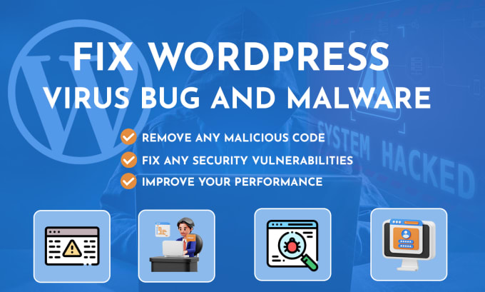 Bestseller - fix wordpress virus bugs and malware