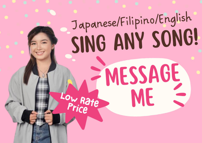 Bestseller - sing any song you want me to, it could be  japanese, eng, fil