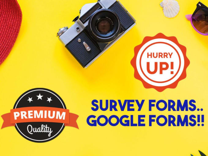 Gig Preview - Create attractive google form, online survey, polls etc