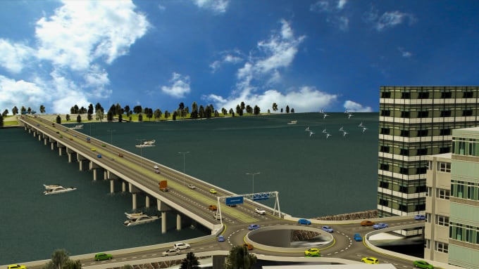 Gig Preview - Design interchanges, intersections roundabouts, make 3d views