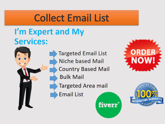 Gig Preview - Collect niche targeted email list, bulk email collection, and lead generation