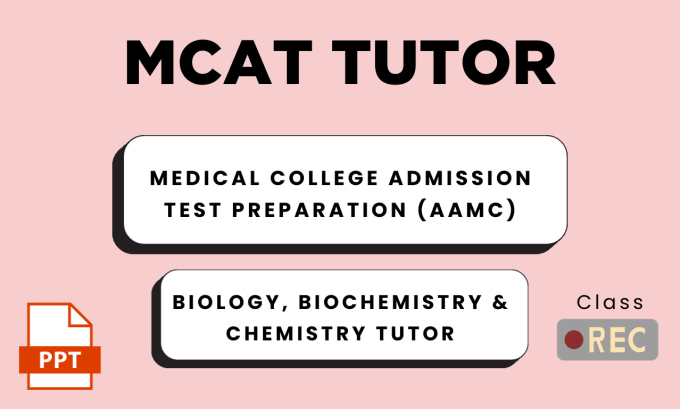 Gig Preview - Help you prepare for mcat