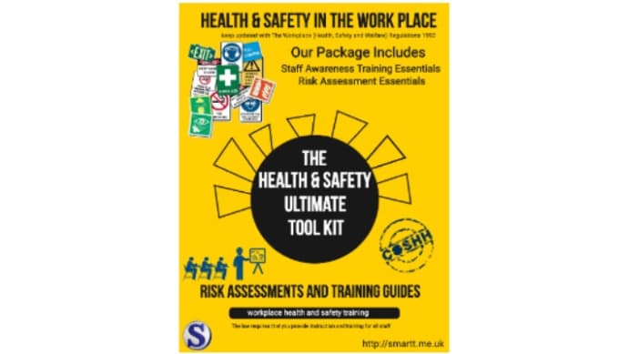 Gig Preview - Send health and safety risk assessments plus training course