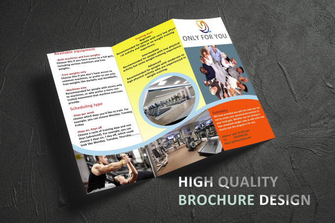 Gig Preview - Design a creative professional brochure