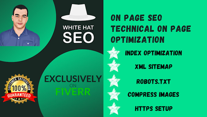 Gig Preview - Do on page SEO and technical optimization of your website