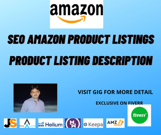 Gig Preview - Do amazon listings optimization, SEO copywriting, keyword research