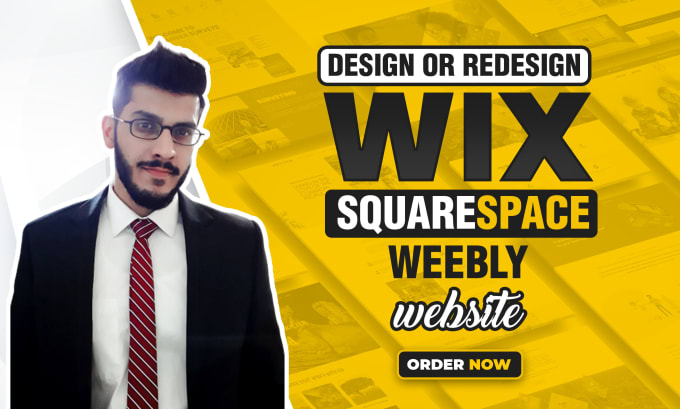 Gig Preview - Our agency will design wix website or squarespace website for your business