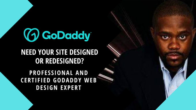 Gig Preview - Design a professional and beautiful website on godaddy