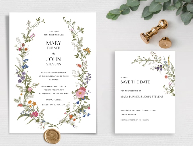 Gig Preview - Design the perfect invitation for your wedding