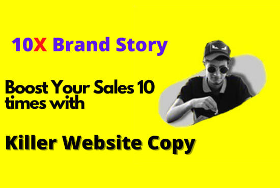 Gig Preview - Write converting brand story, mission, vision, about us, sales copy