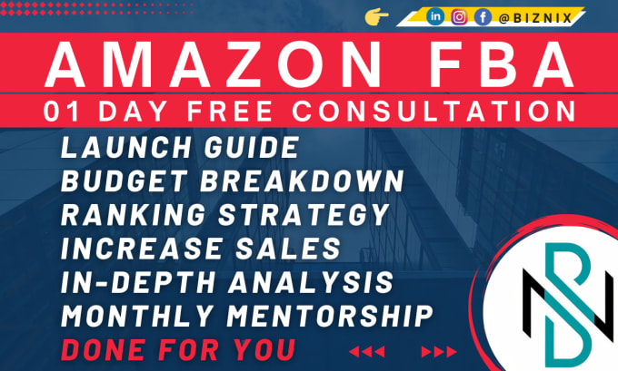 Gig Preview - Be your amazon fba consultant or private label fba coach VA