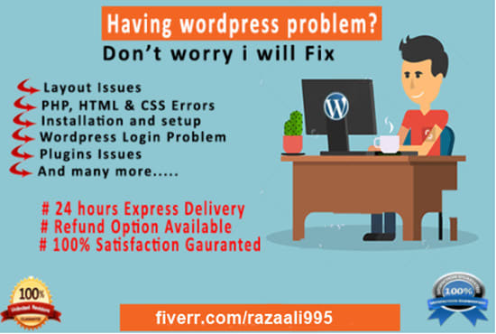 Gig Preview - Fix your wordpress issues