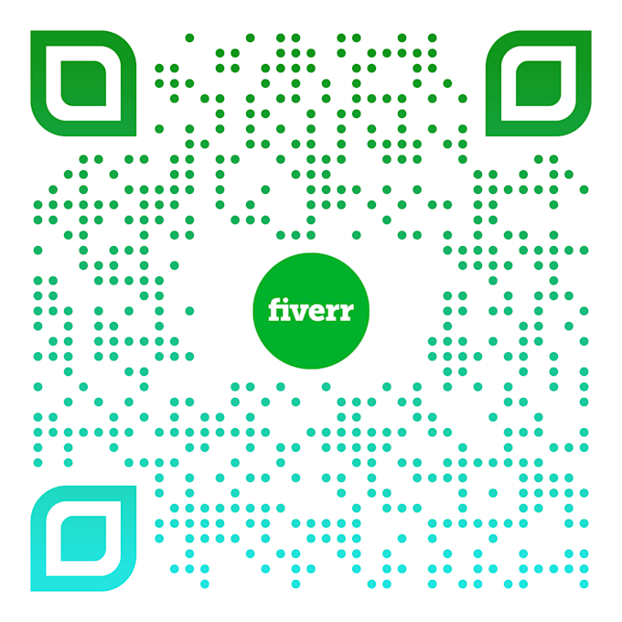 Gig Preview - Design a  professional qr code with your colored logo