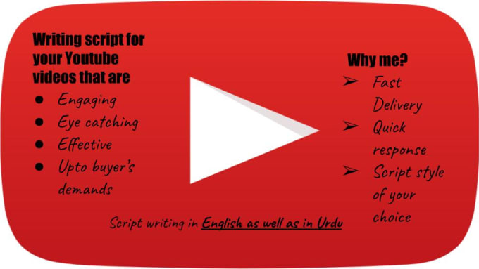 Bestseller - write a professional and engaging script for youtube video