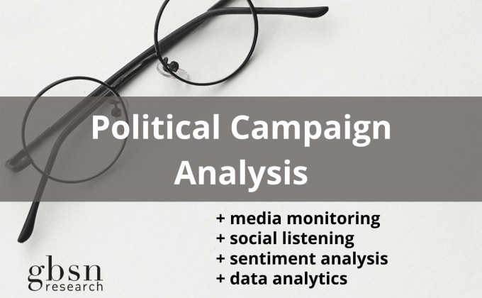 Gig Preview - Analyze political campaigns through media monitoring and social media listening