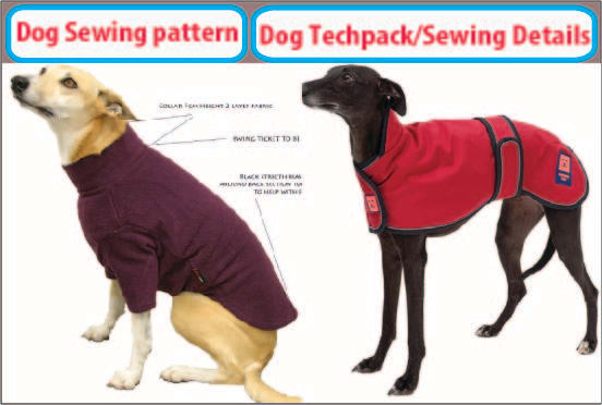 Gig Preview - Make dog and cat sewing pattern and tech pack