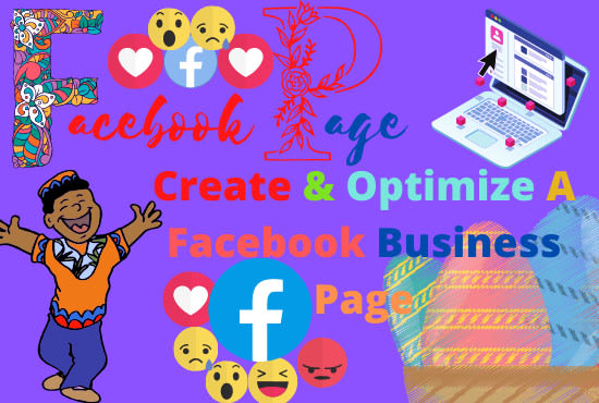 Gig Preview - Do facebook page creation and fb business page setup and optimization page