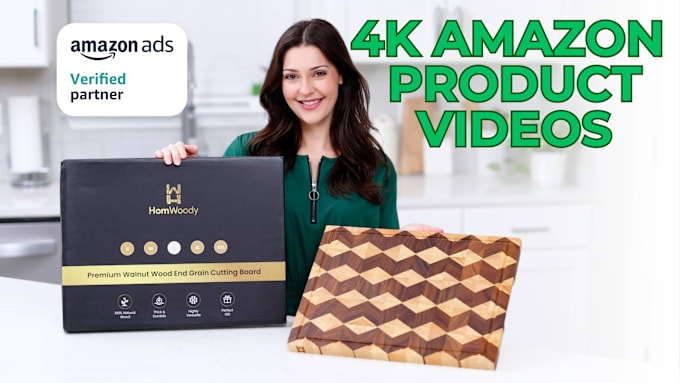 Gig Preview - Create a 4k amazon product video for your product