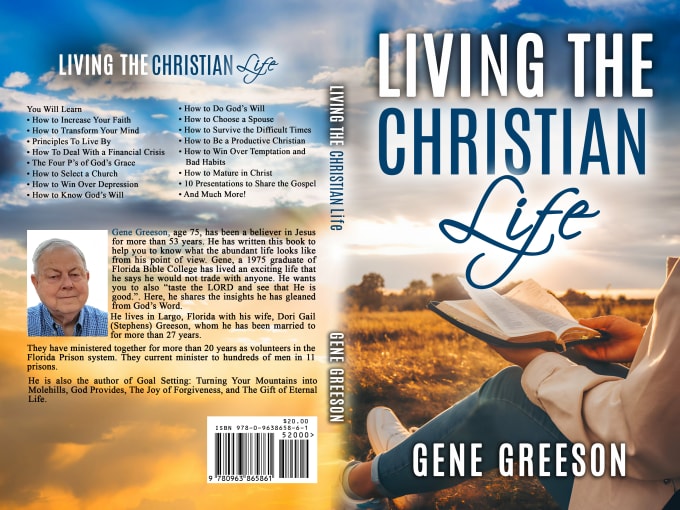 Bestseller - christian book cover, book cover design, createspace book cover, kdp cover