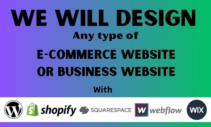 Gig Preview - Create wordpress business, ecommerce website, online store, online shop