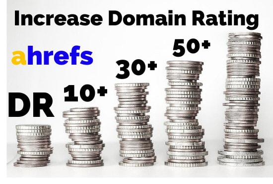 Gig Preview - Increase domain rating and increase DR with high authority backlinks