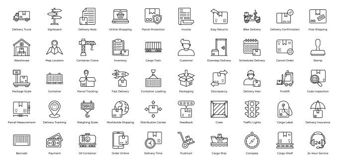 Gig Preview - Design custom icons set for web and app