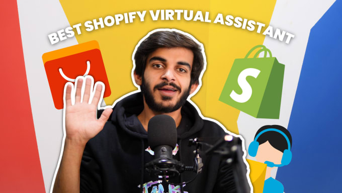 Gig Preview - Be a virtual assistant for your shopify dropshipping store