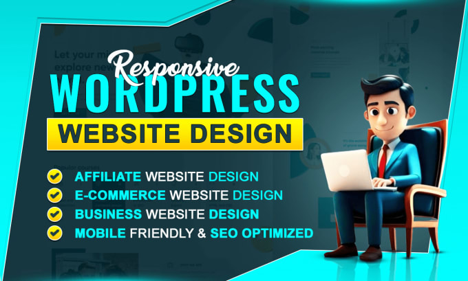 Bestseller - design ecommerce,affiliate and business website on wordpress