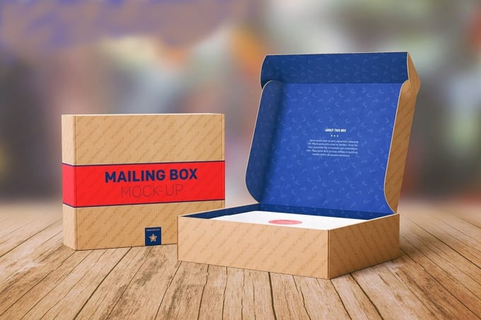 Gig Preview - Design subscription box shipping mailing box