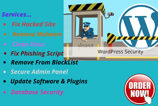 Bestseller - recover wordpress hacked website,remove malware and secure wordpress site