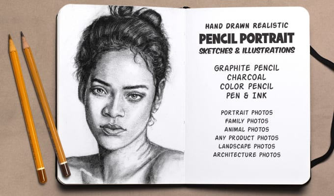 Gig Preview - Create realistic pencil portrait and sketches