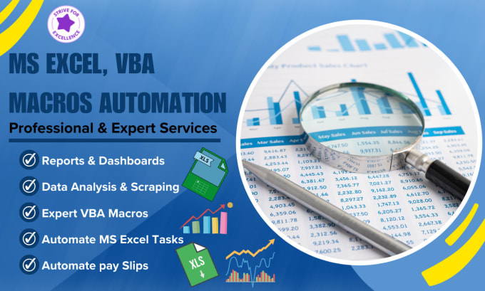 Gig Preview - Create ms excel, spreadsheet with simple and complex formulas