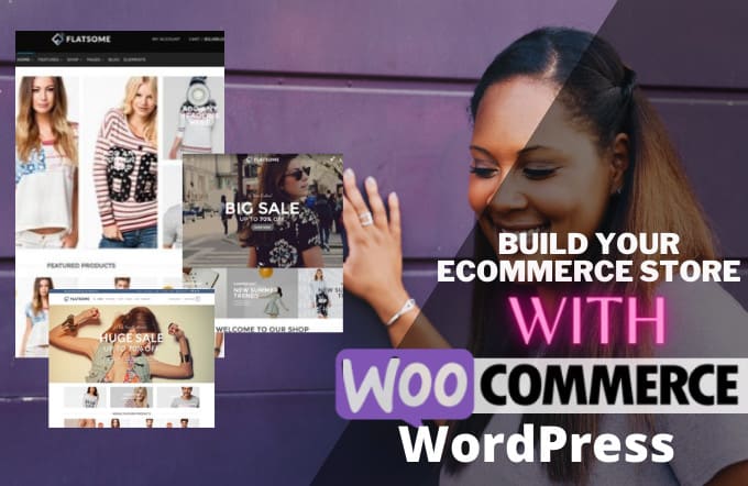 Gig Preview - Develop a wordpress woocommerce store or ecommerce online store