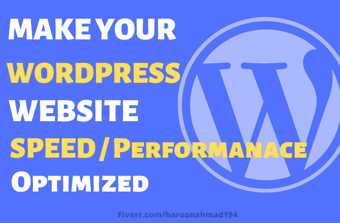 Gig Preview - Do wordpress website speed optimization, increase page speed