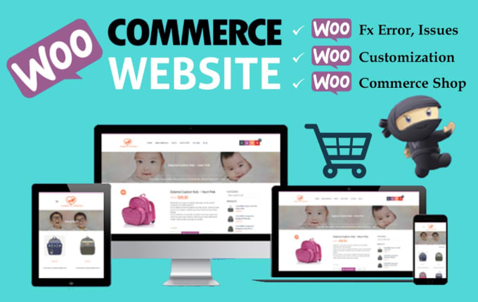 Gig Preview - Design custom woocommerce or multi vendor website with elementor pro