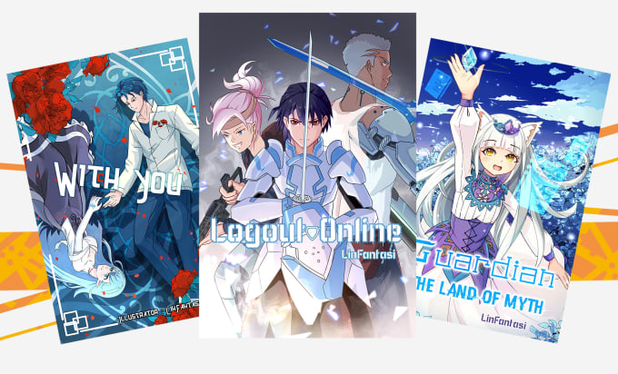 Bestseller - draw light novel cover all genre