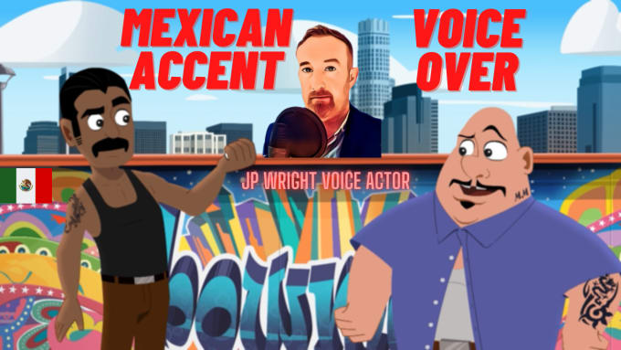 Gig Preview - Voice over a mexican accent gangster character in english