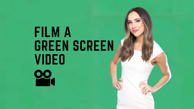 Gig Preview - Film a green screen spokesperson video in HD or 4k