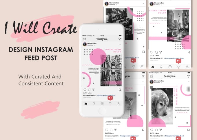 Gig Preview - Create amazing custom social media post