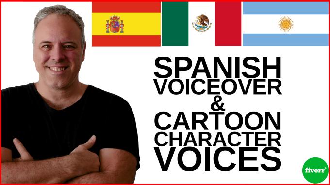 Gig Preview - Record professional latin spanish voice overs