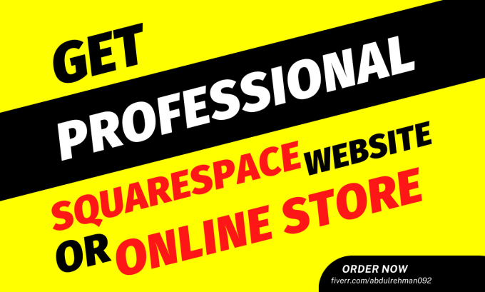 Bestseller - create squarespace website design or squarespace online store