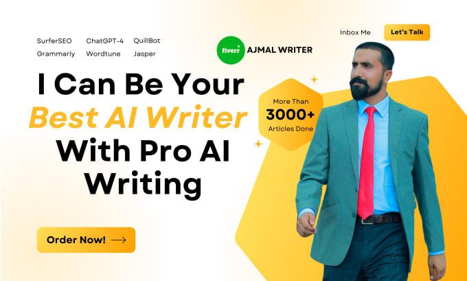 Gig Preview - Use ai to write SEO based articles and blogs