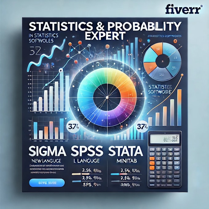 Gig Preview - Assist in probability and statistics using r stata spss  minitab and excel