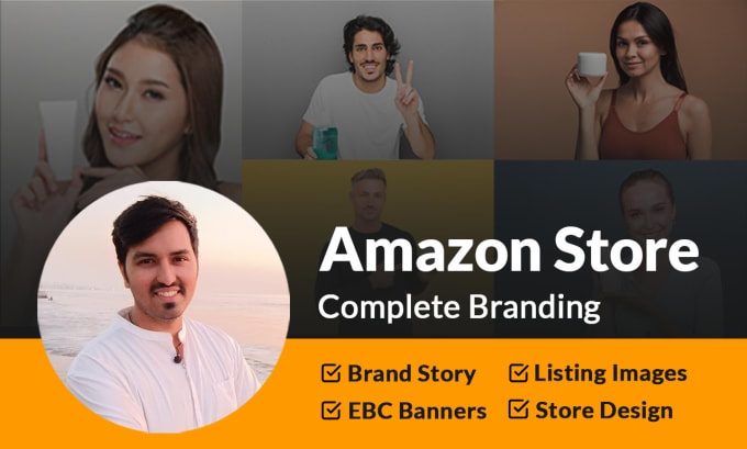 Gig Preview - Design or redesign your amazon store branding to boost sales online