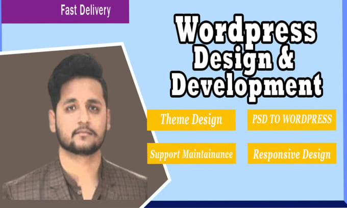 Gig Preview - Design and develop wordpress website